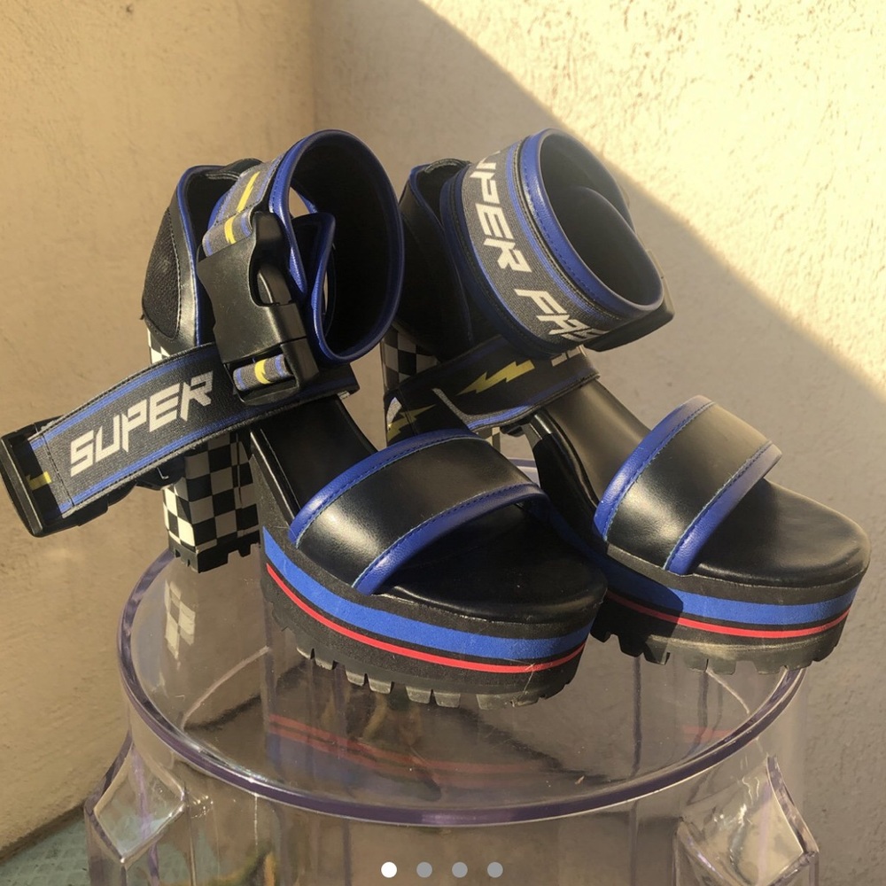 SOLD Current mood by Dolls Kill Racer Heels